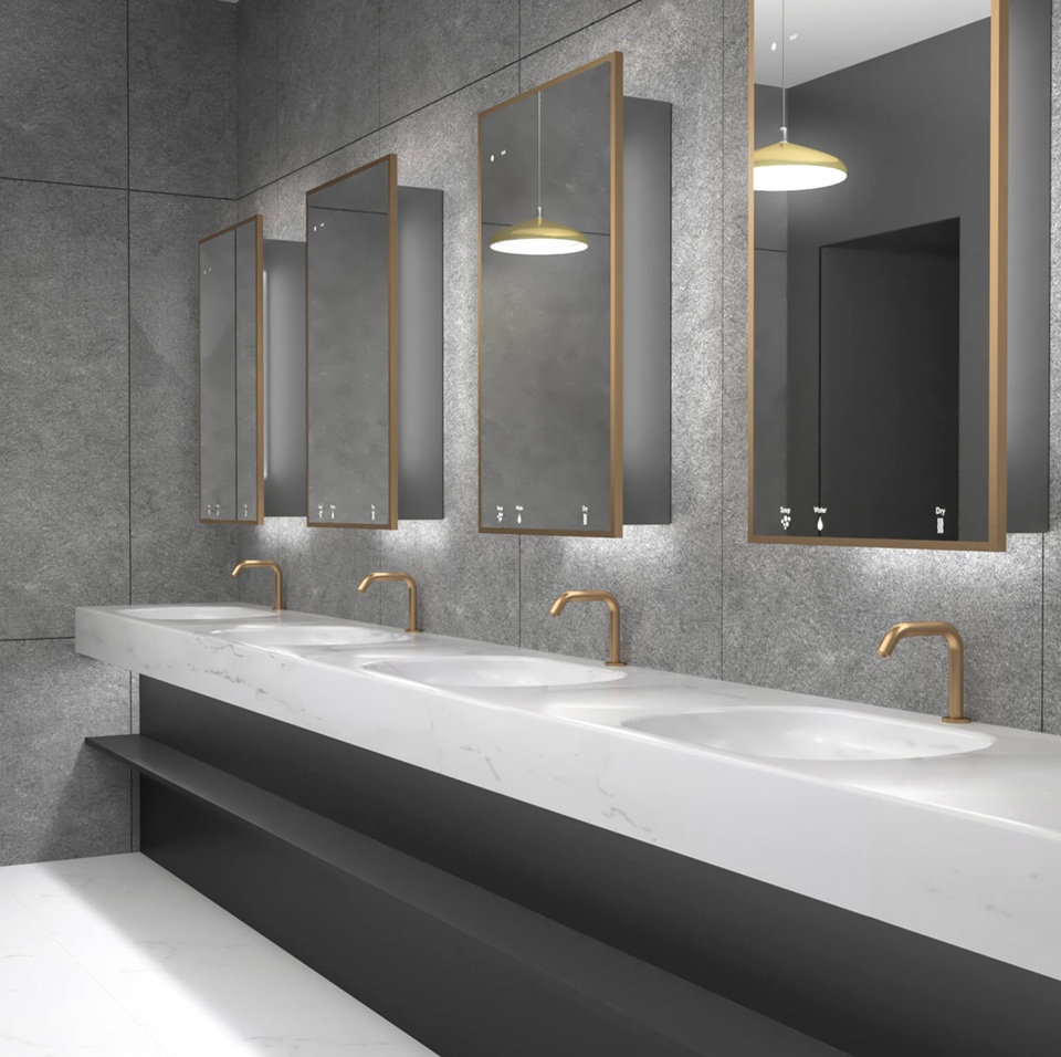 BathSelect Heritage Series touchless faucet finishes